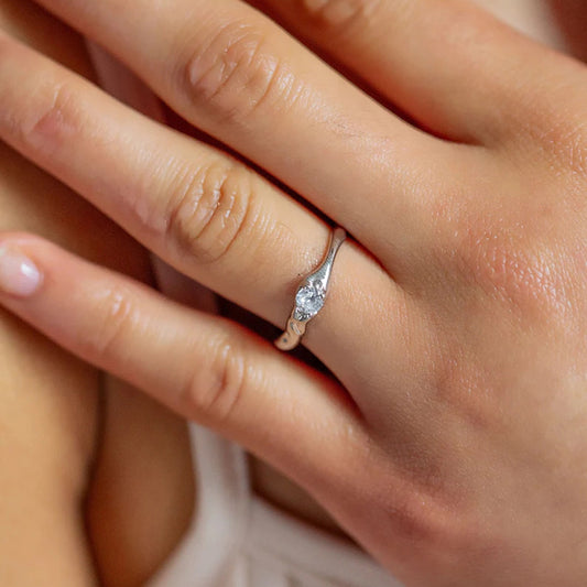 ANILLO NUBE DE CRISTAL