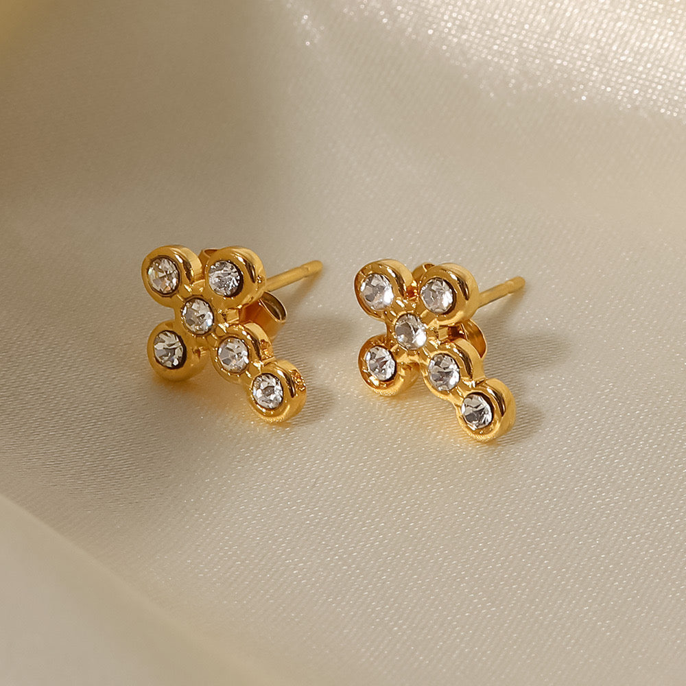 PENDIENTES CRUCIFIXO