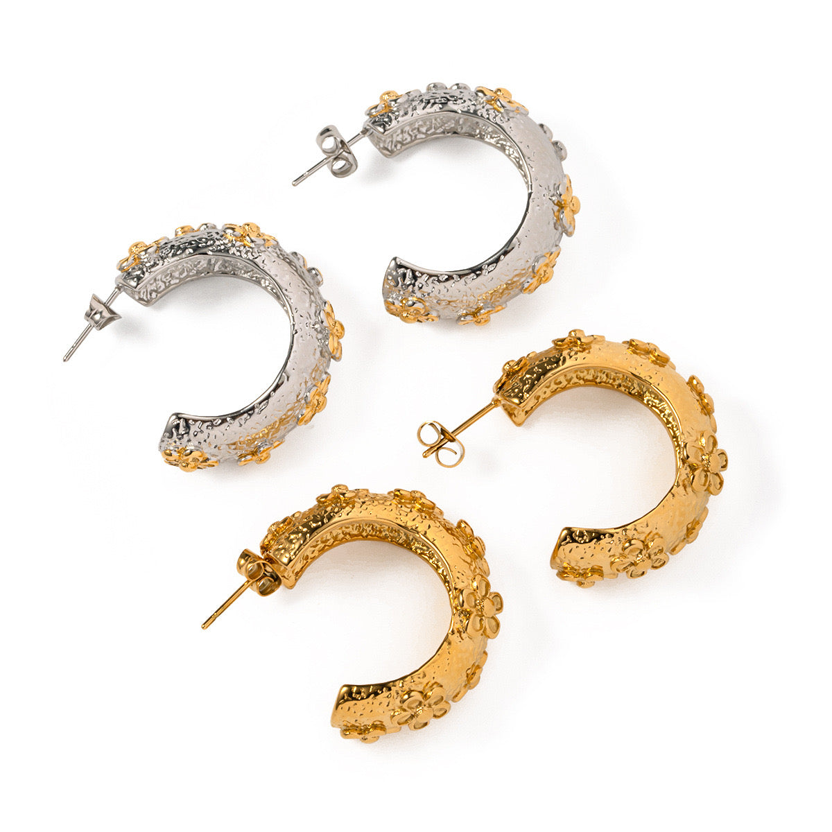 PENDIENTES FLORA