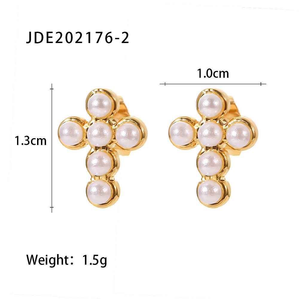 PENDIENTES CRUCIFIXO