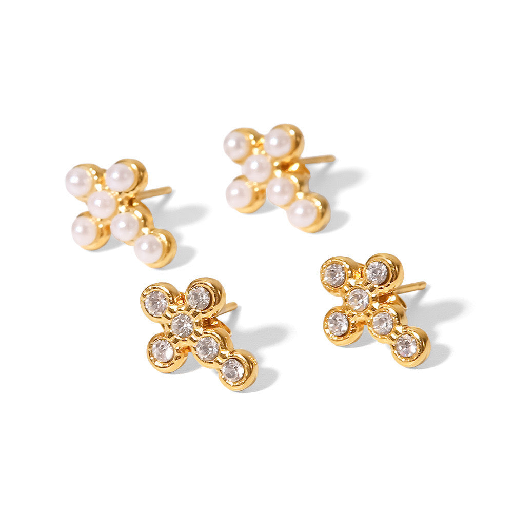 PENDIENTES CRUCIFIXO