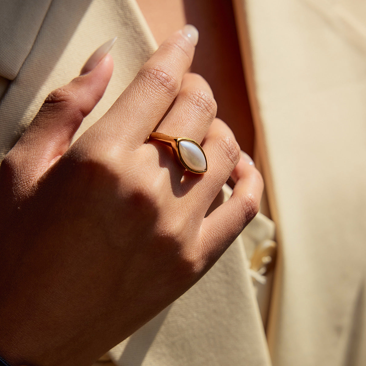 ANILLO OJO DE PERLA