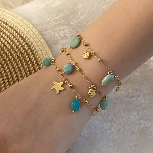 PULSERA MAR TURQUESA