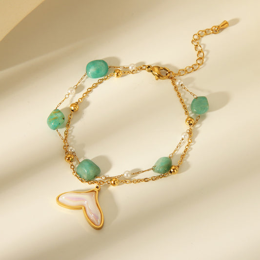 PULSERA MAR TURQUESA