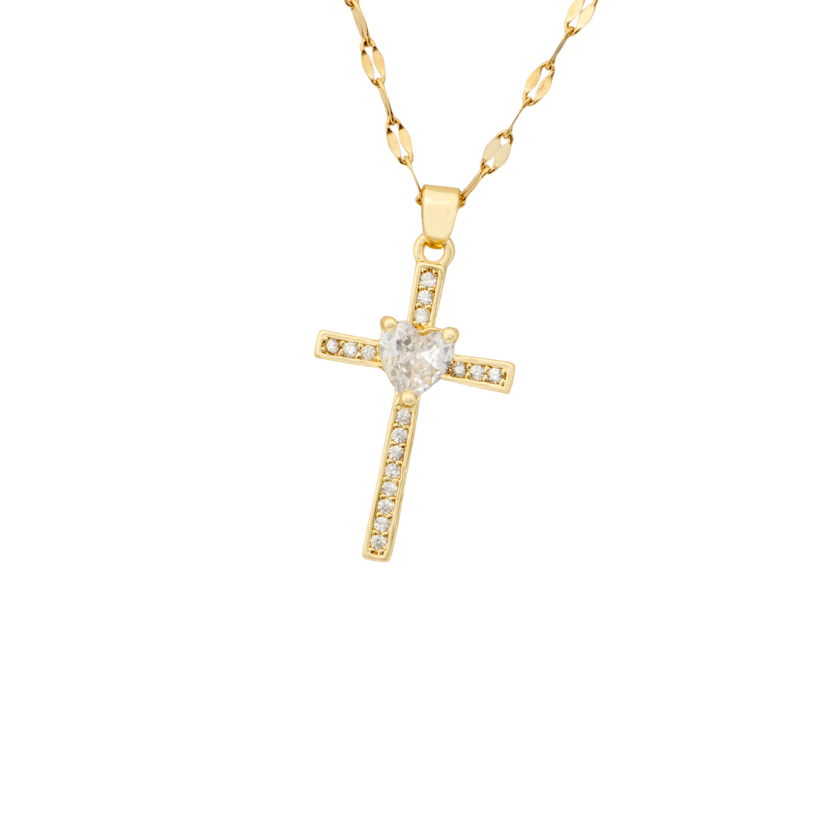 COLLAR CRUCIFIXO CIRCONITAS