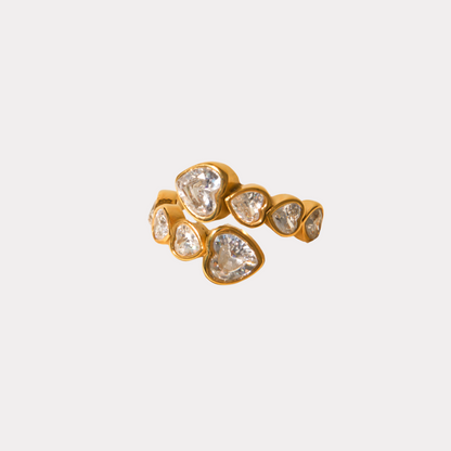 ANILLO CORAZÓN  DE HIELO