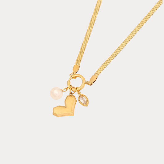 COLLAR CHARMS HEART