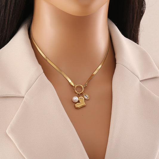 COLLAR CHARMS HEART